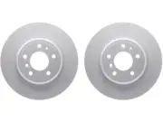 Dynamic Friction 51SM63B Rear Brake Rotor Set Fits 1994-1997 BMW 840Ci (for: BMW)