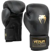 NEW Venum Razor Black/Gold Boxing Gloves