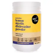 Simply Clean Lemon Myrtle Dishwasher Powder 1kg