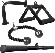 Cable Machine Attachments Set LAT Pulldown Weight Machine Accessories