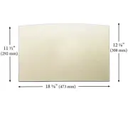Hearthstone Manchester 8360 Glass (18-5/8" x 12-1/8"): 93-58300-AMP