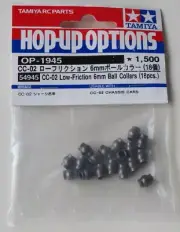 Tamiya CC02 Low-Friction 6mm Ball Collars (x18) NEW 54945 58675 58688 58692