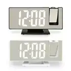 Digital Clock Large Display LED Digital Alarm Clock for Bedroom with Projection