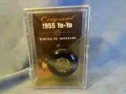Original 1955 Duncan Super Yo-Yo Wood Tips Trick Book Case 2011 Repro-NIB