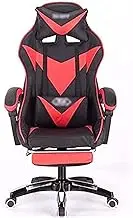 Professional gaming computer desk with massage function, ergonomic rotating arm and wheels