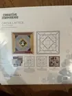 Creative Memories CIRCLE LATTICE Recipe Template Reusable tracing pattern-New!