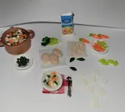 Dollhouse Chicken Noodle Soup Set Comfort Soup Dolls Winter
