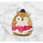 NWOT Easfan Squishmallows 14” Christmas Reindeer