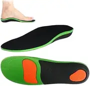 [DCSMYX] Arch Support Shoe Inserts Women & Men, Insoles Orthotic Inserts for Flat Feet, Cushioning Shoe Insoles for Foot Pain,Plantar Fasciitis Relief, Relieve Flat Feet & High Arch & Foot Pain (40-45)