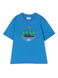 在飛比找Farfetch優惠-Road Trip logo-printed t-shirt