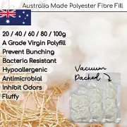 AU Polyester Fibre Fill Virgin Poly fill Stuffing Doll Craft Small Amount Vacuum