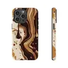 Chocolate Drizzle Splash - Phone Ink Case for iPhone | Galaxy | Pixel