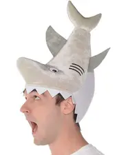 Novelty Shark Costume Hat