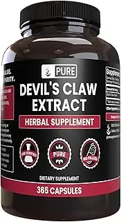 Pure Original Ingredients Devil's Claw (365 Capsules) No Magnesium Or Rice Fillers, Always Pure, Lab Verified