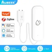 Tuya Mini Zigbee 3.0 Water Sensor Flood Water Leakage Alarm Water Immersion Dete