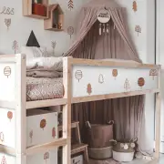 36 Pcs Nursery Wall Decals (Rustic Forest)