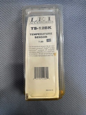 LEI LOWRANCE TS-12BK TEMPERATURE SENSOR 7-20