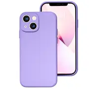 MCC iPhone 15 Plus Soft Liquid Silicone Shockproof Case Cover Apple 15Plus [Light Purple]