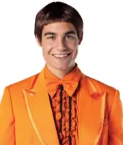 GOOF BALL DUMB LLOYD PROM BROWN WIG HALLOWEEN COSTUME DRESS GC2906