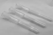 13.5cm Glass Down Stem 5arm Tree Perc Slider Water Pipe Cone Piece 14F/18M Joint