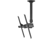 Atdec Ceiling Mount for Large Display, Short Pole, 143lb, VESA, Tilt & Rotate