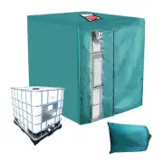 210D 1000L Rain Water Tank Cover IBC Protective Foil Cover Waterproof Outdoor