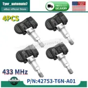 4X TPMS Tire Pressure Sensors 42753-T6N-A01 For Honda Odyssey 433MHz (for: Honda)