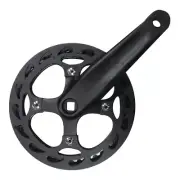Sunlite Alloy Single Speed Dbl Guard Crankset Sunlt Ctls Aly 42x170 Dbl-cg Bk