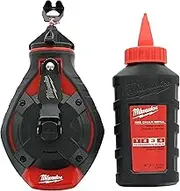 Milwaukee 48223986 Bold Line Chalk Reel with Red Chalk