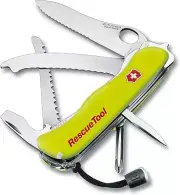 Victorinox 0.8623.MWN Swiss Army Knife Rescue Tool, Luminous Yellow Pattern N...