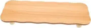 HONMEET Wooden Desktop Riser Shelf Monitor Stand for Office Durable Desk Organizer with Storage Shelf for Enhanced Viewing Experience and Organized Workspace Walnut Finish