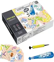 Paper Puzzles for Kids - Cartoon Pattern Cognitive Toys | Preschool Learning Board Games, Early Educational Family Party Activities for Boys Girls 3+ Years