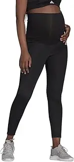 [adidas] womens Maternity 7/8 Tights Black/White XX-Small