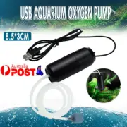 USB Aquarium Oxygen Pump Mini Fish Tank Air Pump Compressor Aerator Accessories