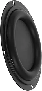 COMPUKAS Bass Speaker Diaphragm Plate Durable Rubber Vibration Membrane for Passive Subwoofer Easy Installation Loudspeaker Replacement for Audio Systems and Enhancing Bass Quality