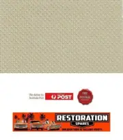 HOLDEN HK HT HG UTE PARCHMENT PEARL BEIGE GOLF BALL HEAD ROOF HOOD LINING (5A)