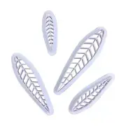 4 Pieces Fondant Cutter Cake Cookie Biscuit Cutter Peach Leaf Shaped
