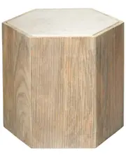 Jamie Young Large Argan Hexagon Table