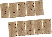 Milisten 10 Pcs Natural Cork Flute Stoppers for Flute Repair and Maintenance Durable Woodwind Instrument Accessories Reusable Cork Replacement for Enhanced Sound Stability