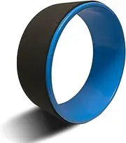 Body Sport Yoga Wheel, 5 in. x 12.6 in. – Yoga Fitness Equipment – Cushioned Back Roller and Stretcher – Companion Accessory for Stretching and Flexibility – Yoga Pose Support Aid