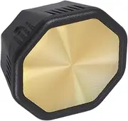 INOOMP Badminton Racket Back Cover Plastic Racket Butt Tennis Butt End Tennis Racquet Handle End Pickle Racquet Handle Cap Badminton Equipment Paddle Cover Golden Plastic