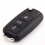 3 BUTTON FOLDING REMOTE CAR KEY SHELL FLIP FOB FOR VW POLO G