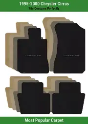 Lloyd Ultimat Front & Rear Carpet Mats for '95-00 Chrysler Cirrus w/Chrysler 1 (for: Chrysler)