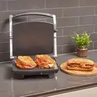 Westinghouse Sandwich Hot Press 4 Slice Flat Plate Grill - Stainless Steel