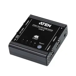 ATEN 宏正 VS381B 真4K三進一出HDMI切換器