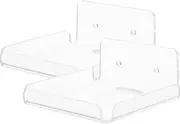 BRIGHTFUFU Security Camera Rack Baby Monitor Bracket Holder Wall Mount Bracket Cable Management Universal Bracket for Living Rooms Bedrooms Offices