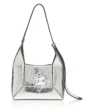 Jimmy Choo Diamond Small Leather Shoulder Bag OS
