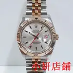 小妍二手/精品ROLEX 勞力士 116261 DATEJUST 18K玫瑰金 爬山虎 防偽內圈 銀色面盤 五珠帶 L6