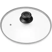 11 Inch Glass Lid for Frying Pan, Fry Pan Lid, Skillet Lid, Pan Lid with Hand...