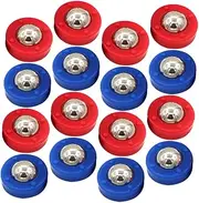BESPORTBLE 20pcs Table Accessories Mini Shuffleboard Table Tabletop Shuffleboard Accessories Curling Game Plastic